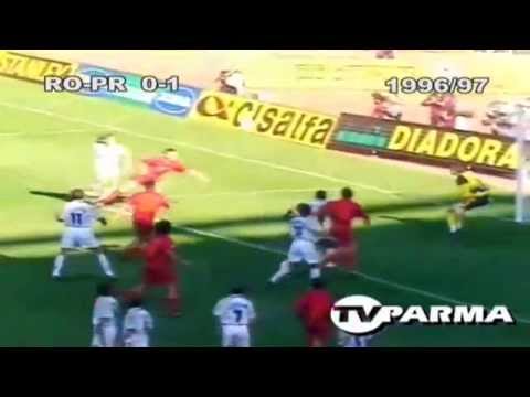 Serie A 1996-1997, day 27 Roma - Parma 0-1 (Crespo)