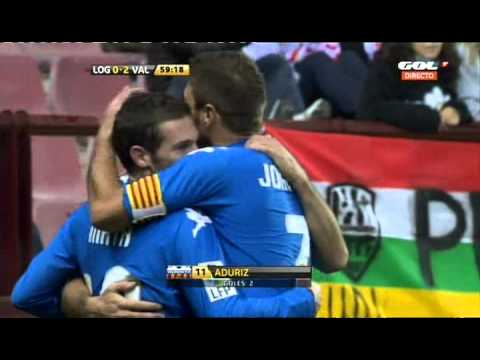 2010.10.27: UD Logroñés 0 - 2 Valencia CF (Aduriz)