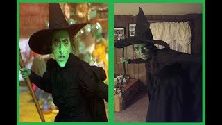 The Wicked Witch of the West Make-Up, Hair and Costume Tutorial Part 1