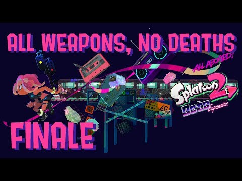 Octo Expansion All Weapons, No Deaths (Secret Boss/Credits)