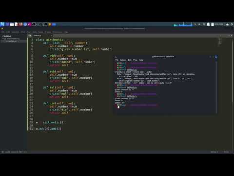 method chaining in Python with arguments