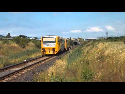 Vlak Os 17609 (ČD 814.153) - Jirkov, 29. 7. 2013