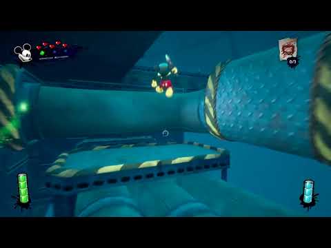 Crane & Planet Concept Art Location for Epic Mickey Rebrushed