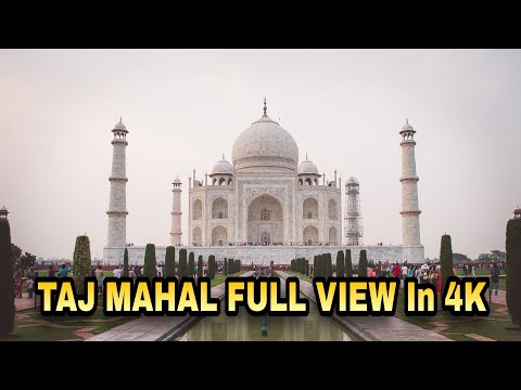 TAJ MAHAL , AGRA INDIA , 4K ULTRA HD