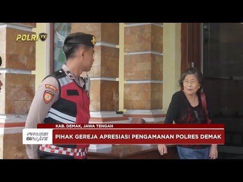 PRESISI UPDATE: PENGAMANAN PERINGATAN KENAIKAN YESUS KRISTUS OLEH POLRES DEMAK  30/05/25 10.00