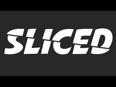 Sliced Text Effect in Photoshop by Deepak verma