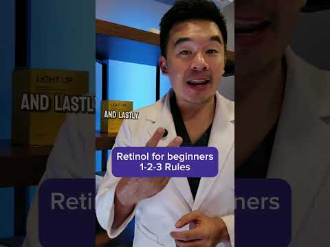 Retinol 1-2-3 Rules for beginners