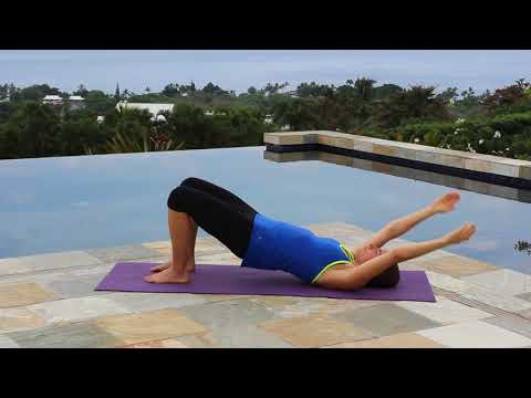 teaching dwi pada pitham: dynamic bridge, in stages