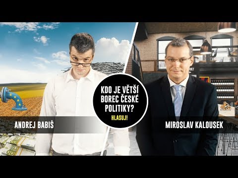 Andrej Babiš vs. Miroslav Kalousek – SOUBOYZ rap battle
