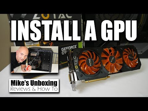 How To Install Or Upgrade A GPU - Graphics Card Graphic card swap