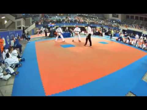Taekwon-do ITF European Championships 2019. Italy. JUNIOR 16-17. Team sparring. Male. Ukraine-Italy