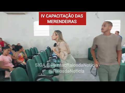 BURITI-MA  _ A IV CAPACITAÇÃO DAS MERENDEIRAS