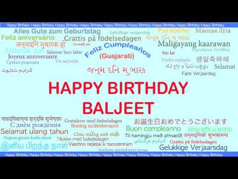 Baljeet   Languages Idiomas - Happy Birthday
