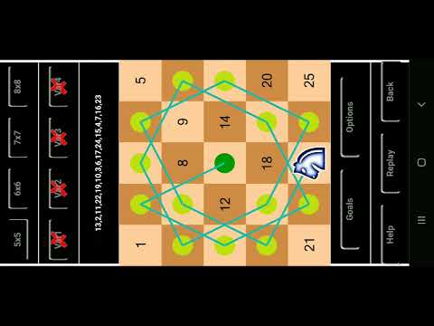 Knights Tour Chess Board Games Video