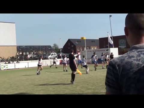 Doelpunten HKC 1 in HKC 1 - De Meervogels 1 (21 apr 2018)