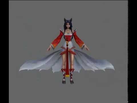 Ahri Default 3D Model