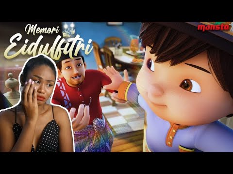 Memori Eidulfitri | Iklan Raya Monsta 2021 | Reaction