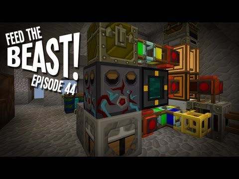 Feed The B-Team! Ep44 - "Un-Dummifying The Auto Storage System ;-)" Feed The Beast Modpack