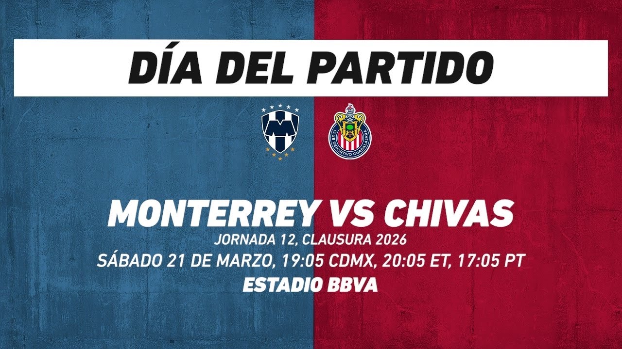 Monterrey vs Chivas, frente a frente: Liga MX