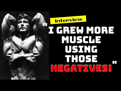 I Grew More Muscle With Those Negatives! (Interview of 3x Mr Olympia Frank Zane)