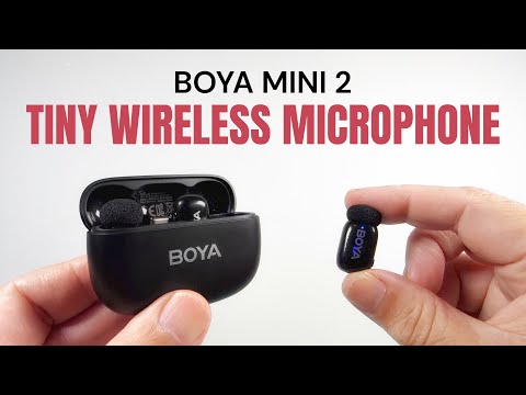Boya Mini 2 - Tiny Wireless Mic With Big Sound