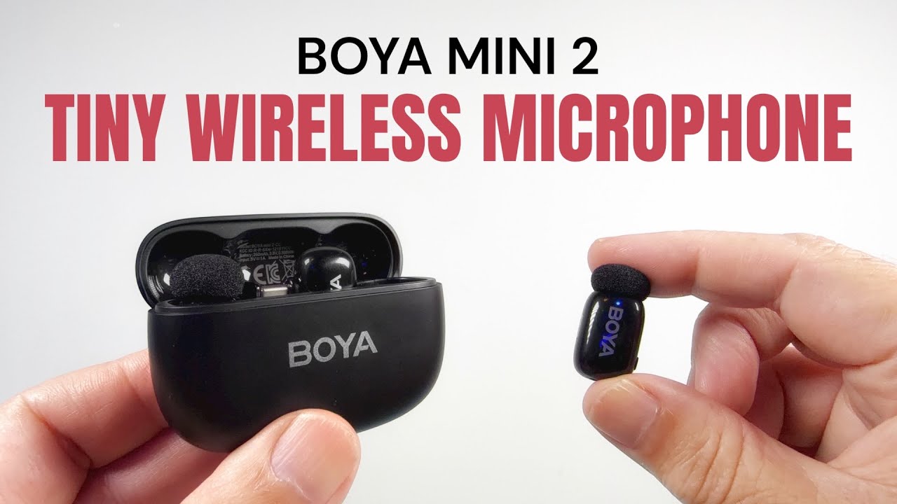Boya Mini 2 | Tiny Wireless Mic With Big Sound