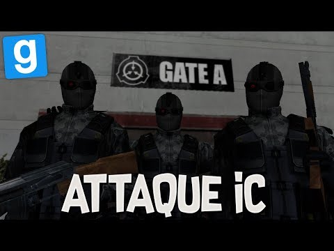 SCP RP // L'ATTAQUE DES IC !! - Garry's Mod