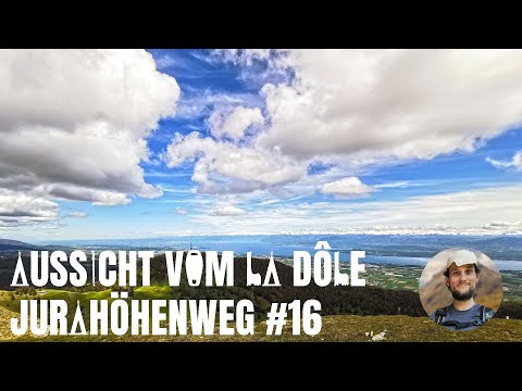 Wanderung in der Nähe von Genf - Jura Höhenweg 16. Etappe (4K)