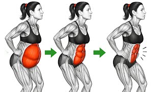 ➜ 30 Min STANDING Workout to Burn Belly Fat FAST | Do This Daily for Flat Stomach & Slim Waist