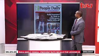 Download lagu Raila Odinga honoured in death;  Ruto plots new power plan | ODM battle begins | Newspaper Review mp3