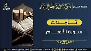 26- تأملات في سورة الأنعام image