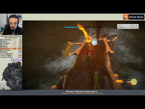 Shadow of the Colossus Normal Boss Rush Speedrun - 31:40.21 RTA - 15:51.24 IGT