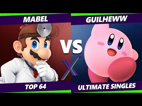 S@X 407 Online Top 64 - Mabel (Dr. Mario) Vs. Guilheww (Kirby) Smash Ultimate - SSBU