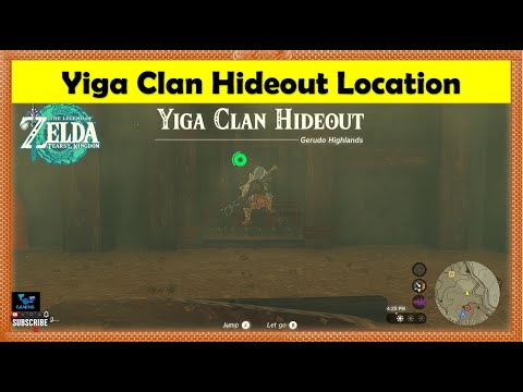 Yiga Clan Hideout Location in Zelda Tears of Kingdom