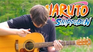 Naruto Shippuden Opening 19 - Blood Circulator - Fingerstyle Guitar Cover