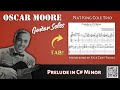 Prelude in C# Minor (Oscar Moore/Nat King Cole) #guitar #tablature