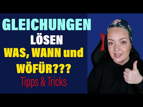 MATHE ABI: Gleichungen lösen - Zusammenfassung, Tipps und WOFÜR man das braucht | Abivorbereitung