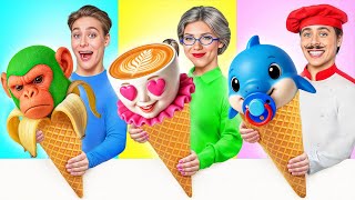 Me vs Grandma Cooking Challenge | Amazing Kitchen Tricks by Super Hyper DO