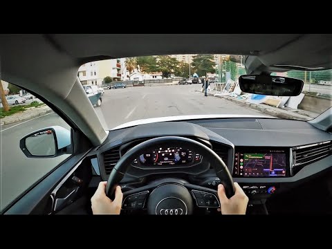 Audi A1 allstreet 2023 Business 30 TFSI 110 hp S tronic | POV Driving