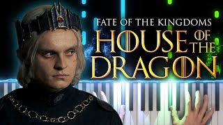 Fate of the Kingdoms (Aegon's Coronation) - House of the Dragon | Piano Tutorial