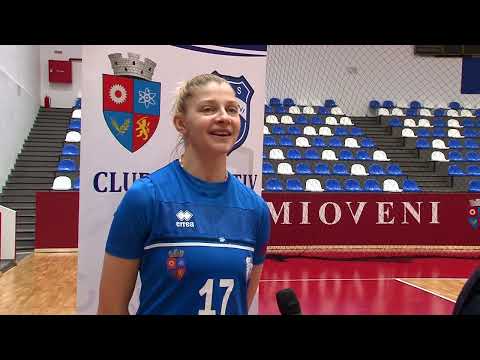 Adina Stanciu, declarații după CS Dacia Mioveni - Știința Bacău, play-out Divizia A1