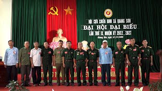 Đại hội đại biểu Hội CCB xã Quang Sơn lần thứ IX, nhiệm kỳ (2022 -2027)