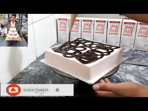 chocolate cake#cakemaster birthday cake#Awaischef