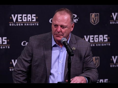 Coach Gallant on the Golden Knights acquiring Ryan Reaves