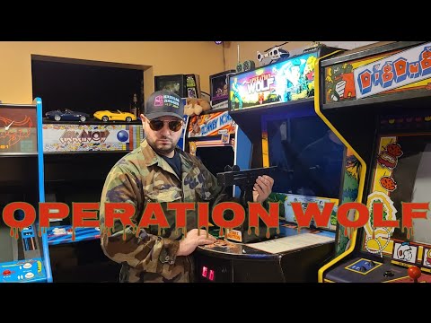 Operation Wolf Arcade Cabinet