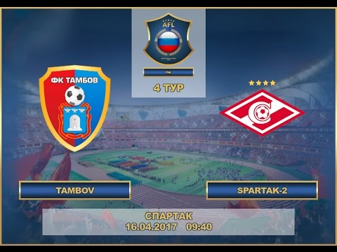AFL17. Russia. National League. Day 5. Tambov - Spartak-2