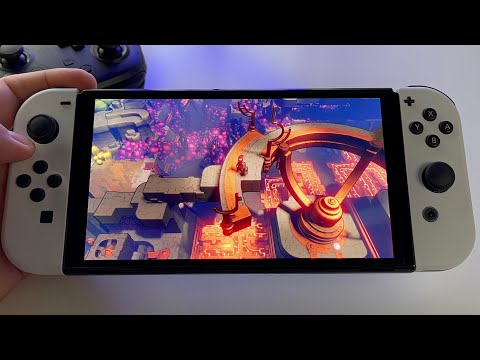Hob: The Definitive Edition - 4 min REVIEW | Switch OLED handheld gameplay
