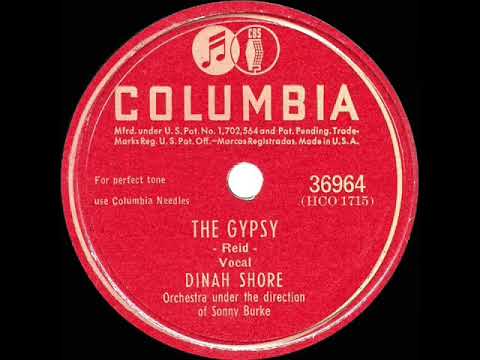 1946 HITS ARCHIVE: The Gypsy - Dinah Shore (a #1 record)