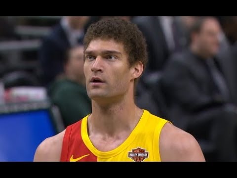 Brook Lopez Highlights vs Hawks RS19G81 - 8 Pts, 7 Rebs, 4 Blks (07.04.19)