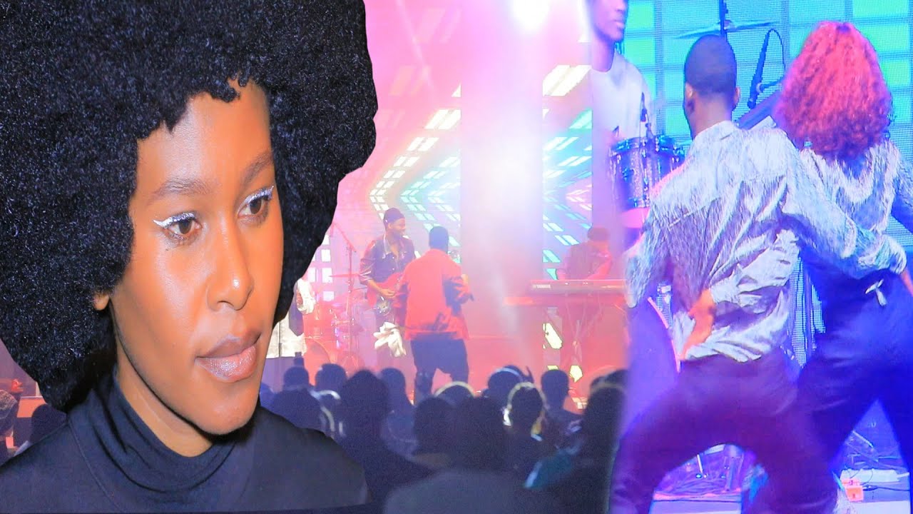 Kigali: abafana barakaye Alyn Sano mumyambarire idasanzwe amafaranga arabuze